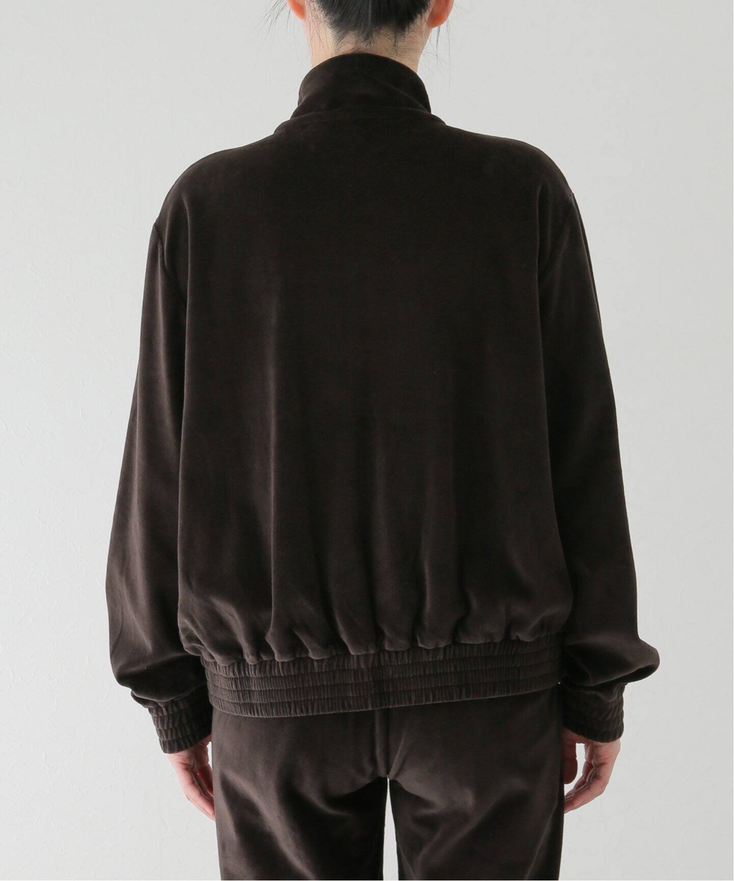ジャケット・アウター SPORTY&RICH SPORTY VELOUR TRACK JACKET Script Velour Track Jacket - Navy/Cream – Sporty & Rich