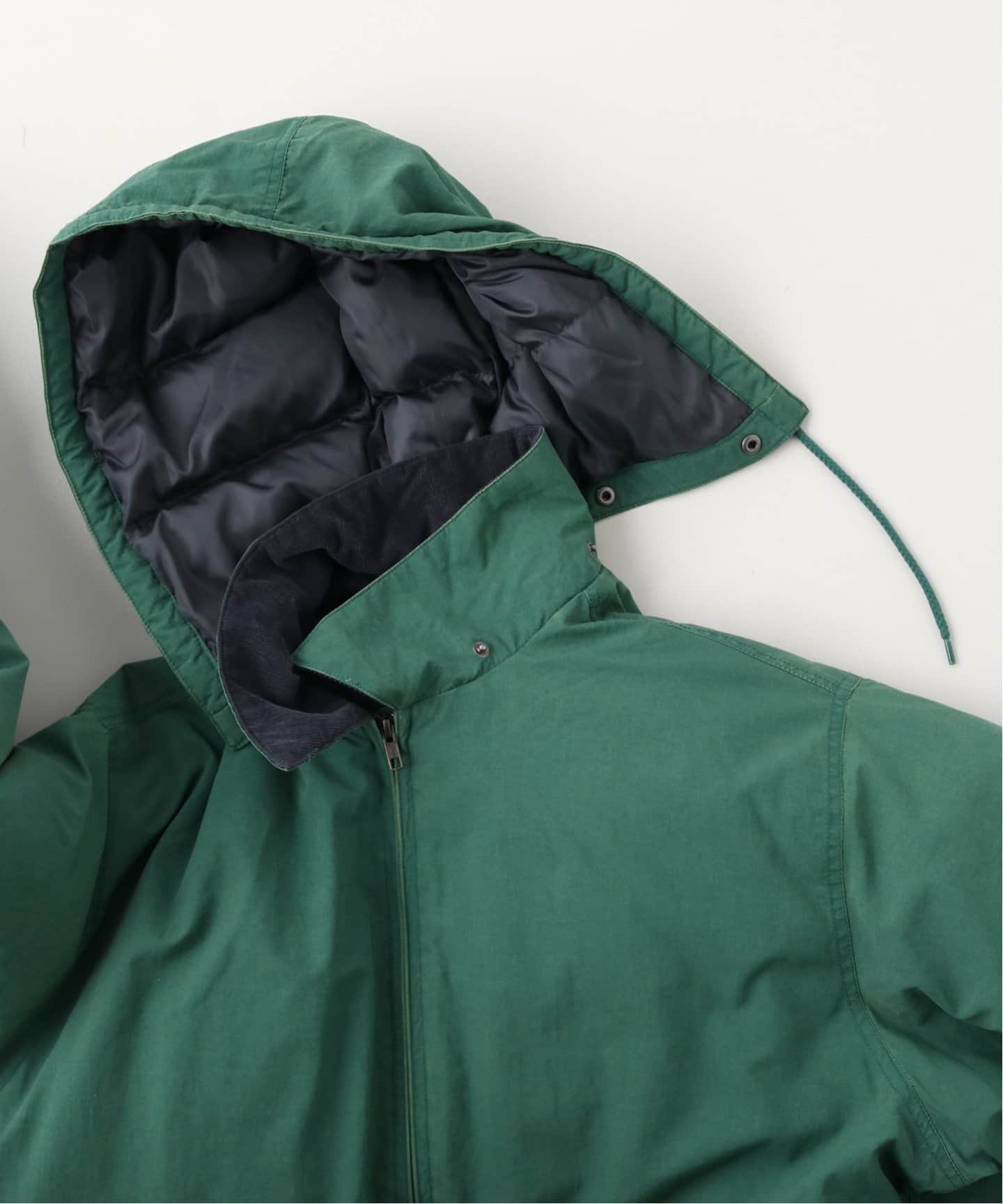 thisisneverthat フード付きナイロンジャケット 緑