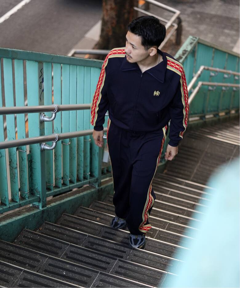 Sasquatchfabrix.】別注 LACE TAPE TRACK JACKET（その他ブルゾン 