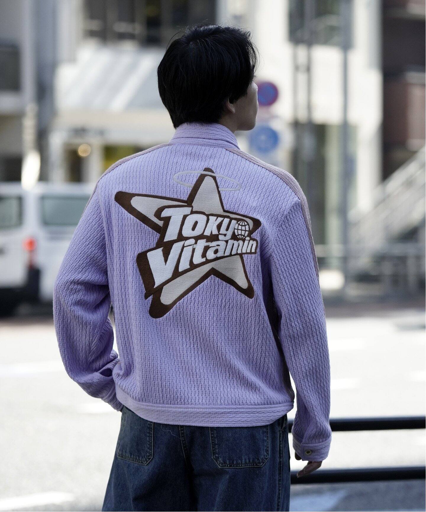 Plateau Studio x tokyovitamin】KNIT TRACK JACKET（その他ブルゾン 