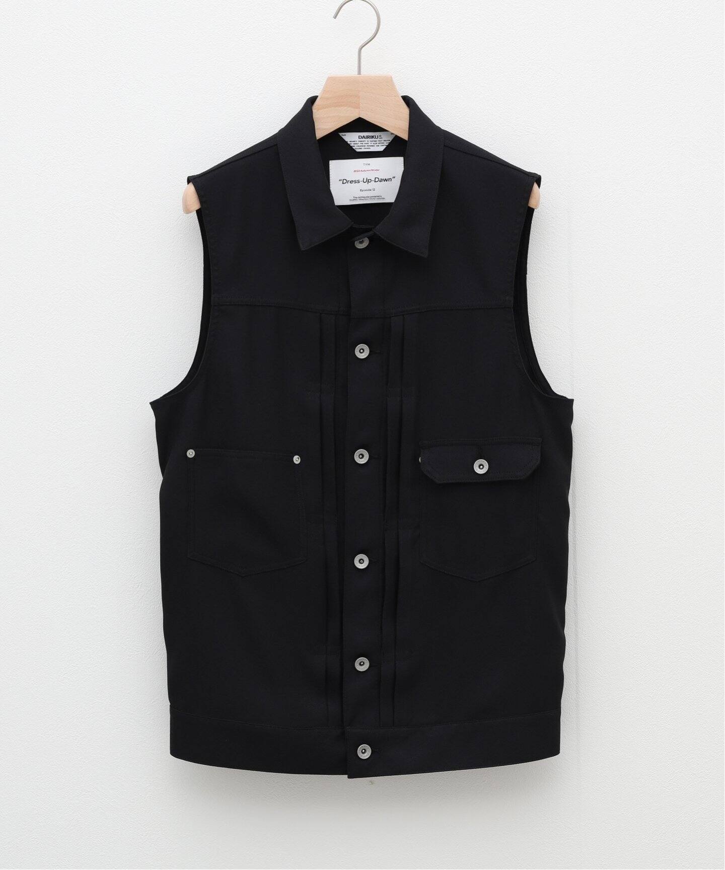 DAIRIKU / ダイリク】Polyester Vest（ベスト）｜BAYCREW