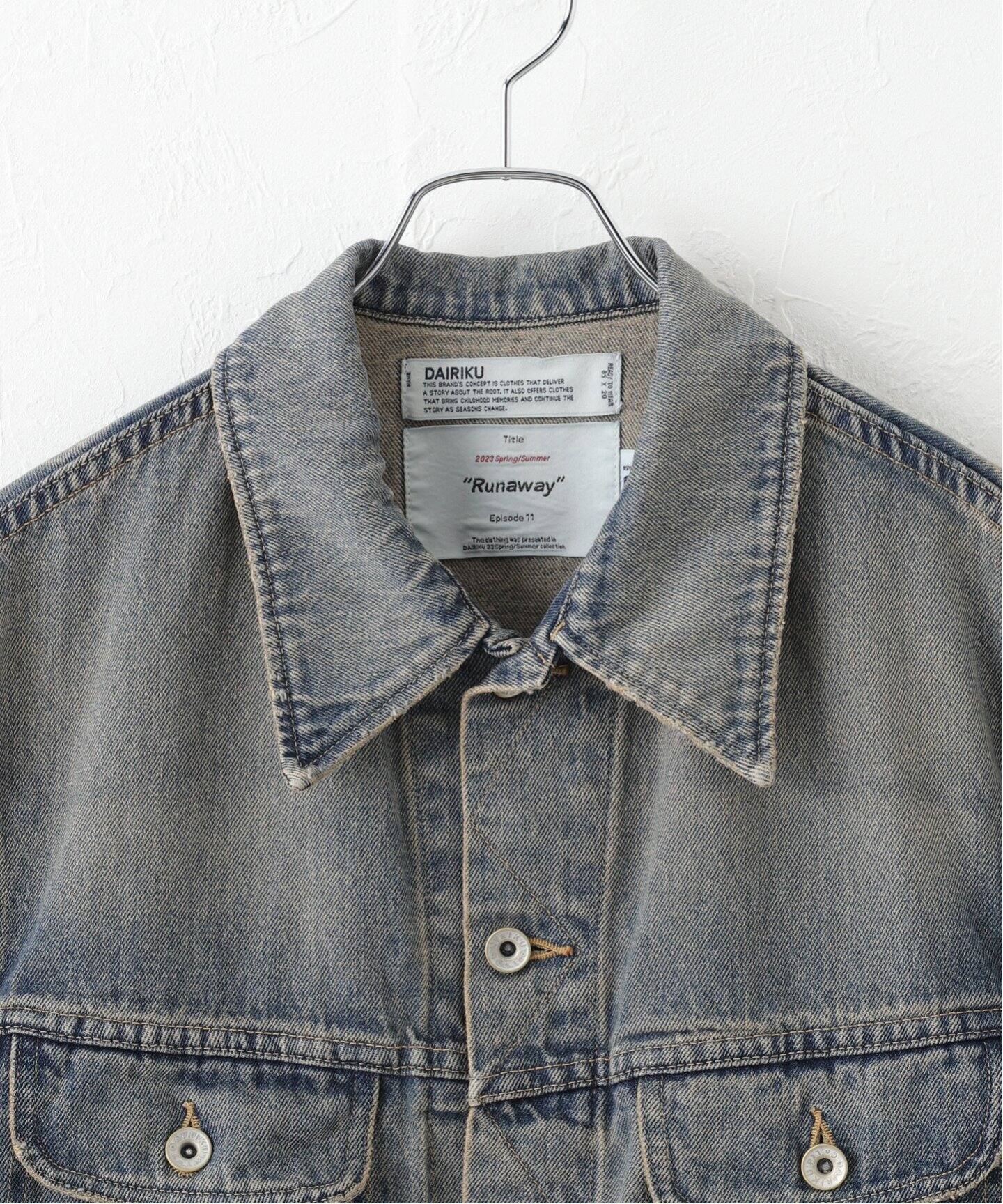 DAIRIKU / ダイリク】Vintage Denim Jacket（デニムジャケット 