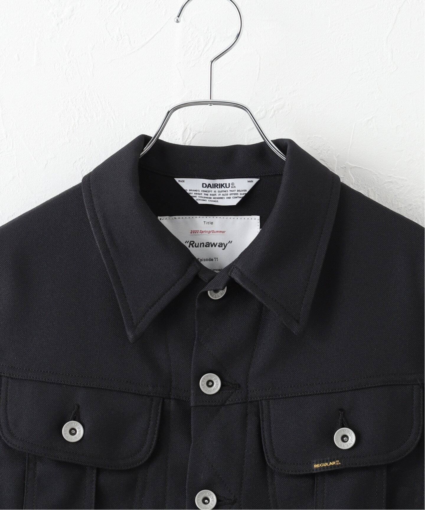 DAIRIKU / ダイリク】Short Hem Polyester Jacket（その他ブルゾン  