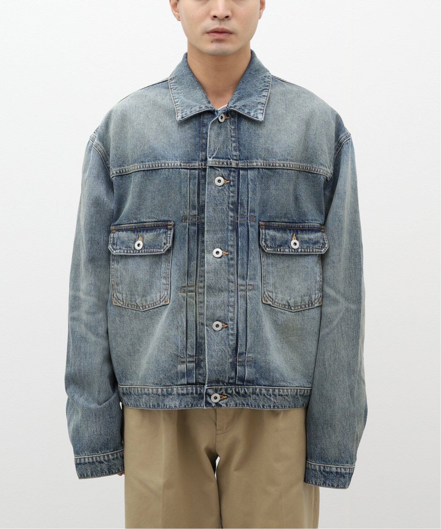 KENZO / ケンゾ―】STONE BLEACH TRUCKER JACKET（デニムジャケット  