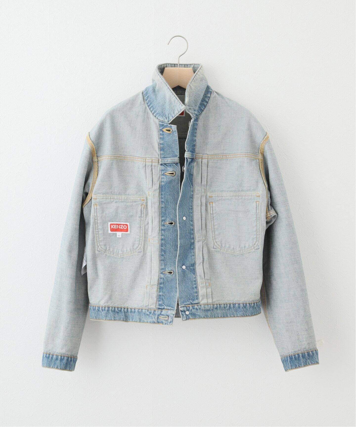 KENZO / ケンゾ―】STONE BLEACH DIRTY DENIM TRUCK（デニムジャケット 