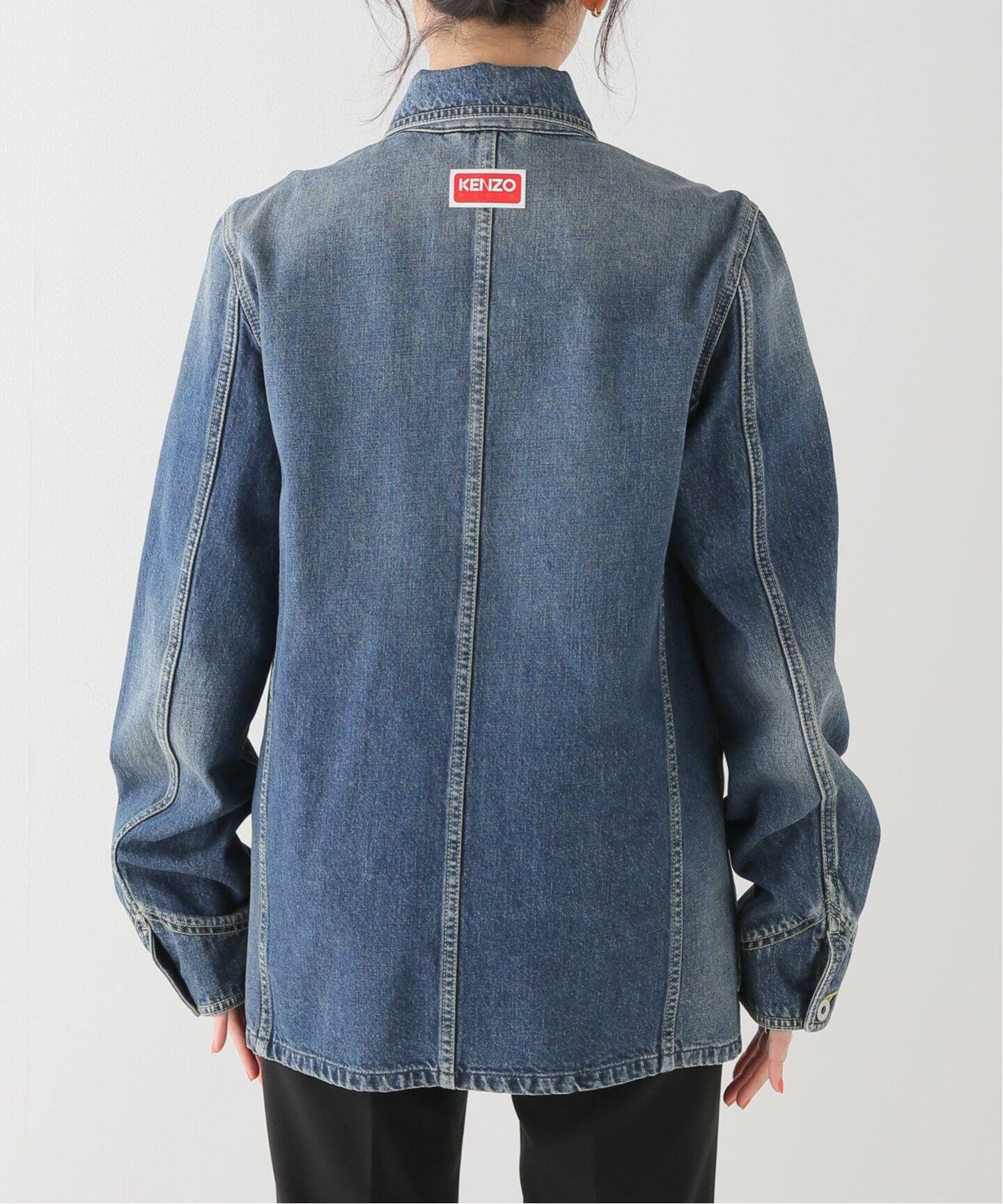 KENZO / ケンゾ―】DARK STONE WORKWEAR DENIM Jkt（デニムジャケット  