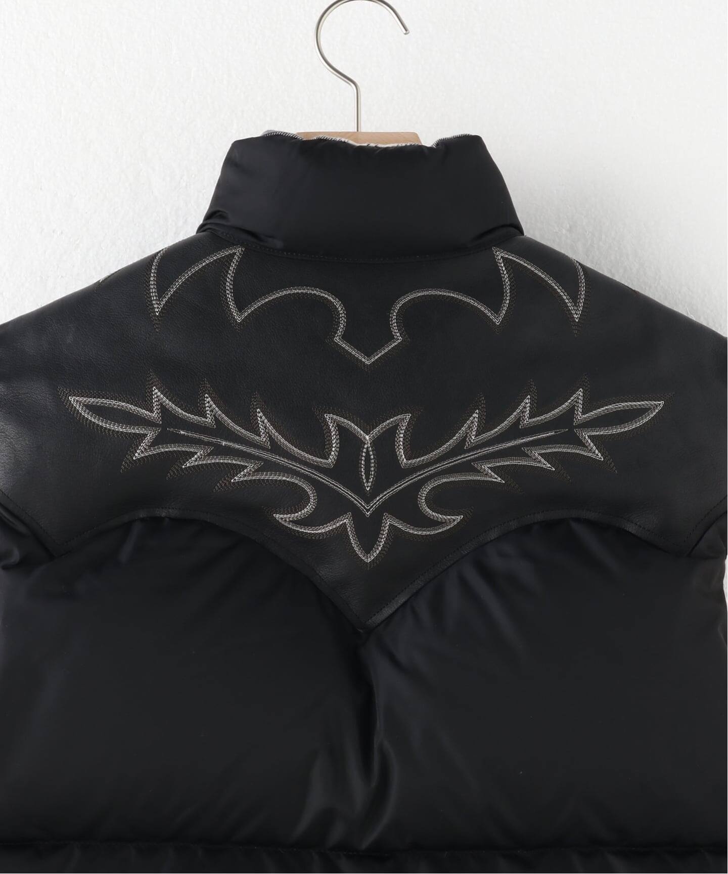 Rafu / ラフ】RMFC DOWN VEST W/EMBROIDERY（ダウン・中綿ベスト