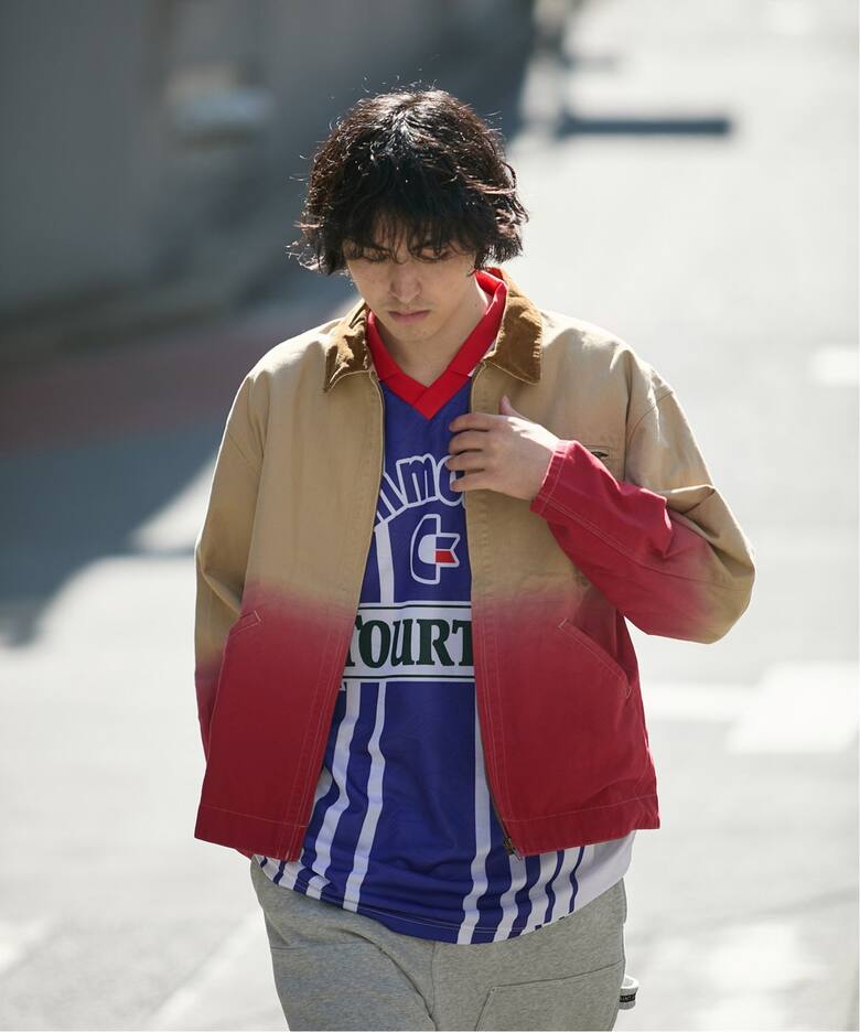 Poggy × Paris Saint-Germain】PSG PLJ GRADATION DYED WORK JK 