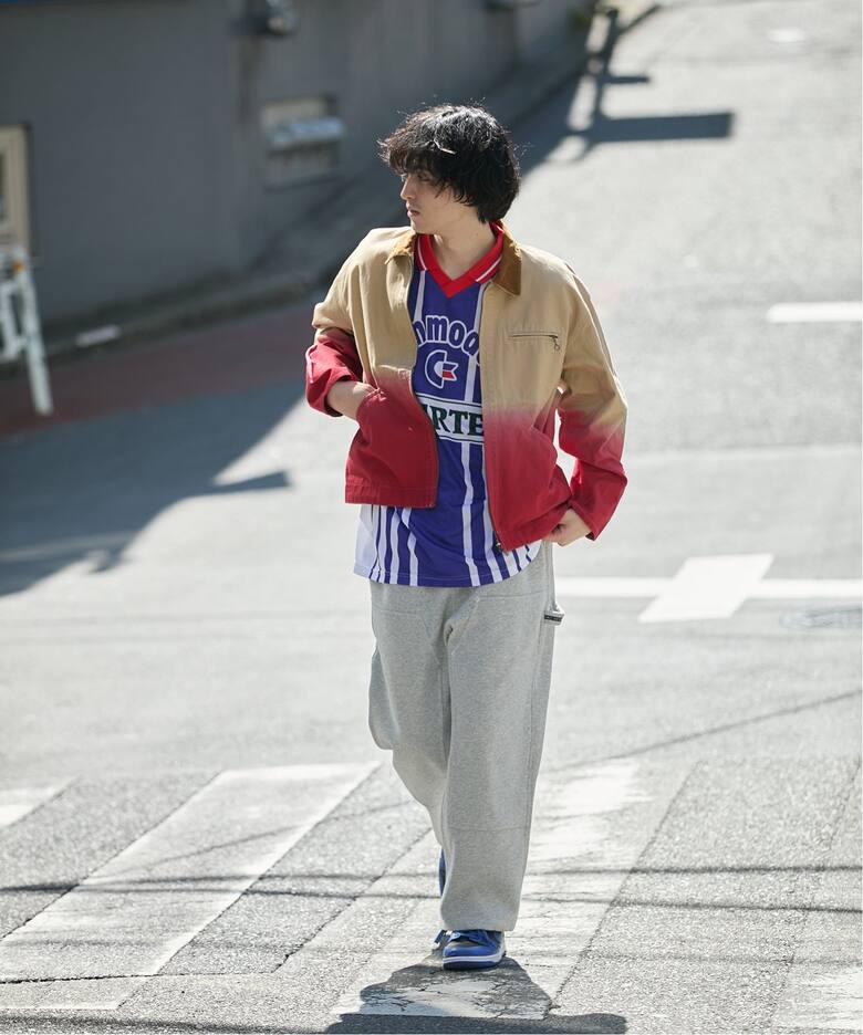 Poggy × Paris Saint-Germain】PSG PLJ GRADATION DYED WORK JK 