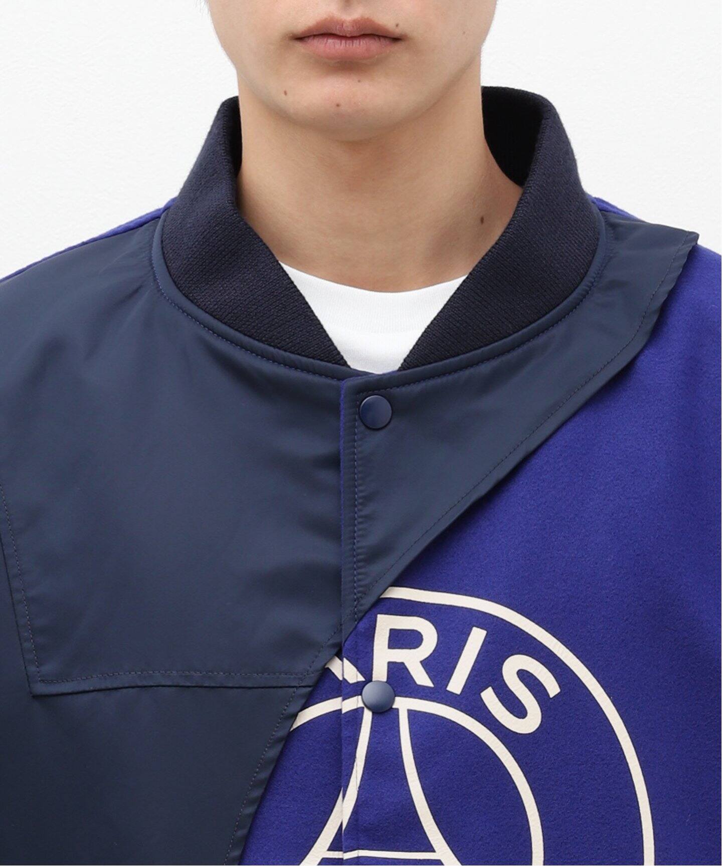 Poggy × Paris Saint-Germain】PSG PLJ LAYRED VARSITY JK（スタジャン 