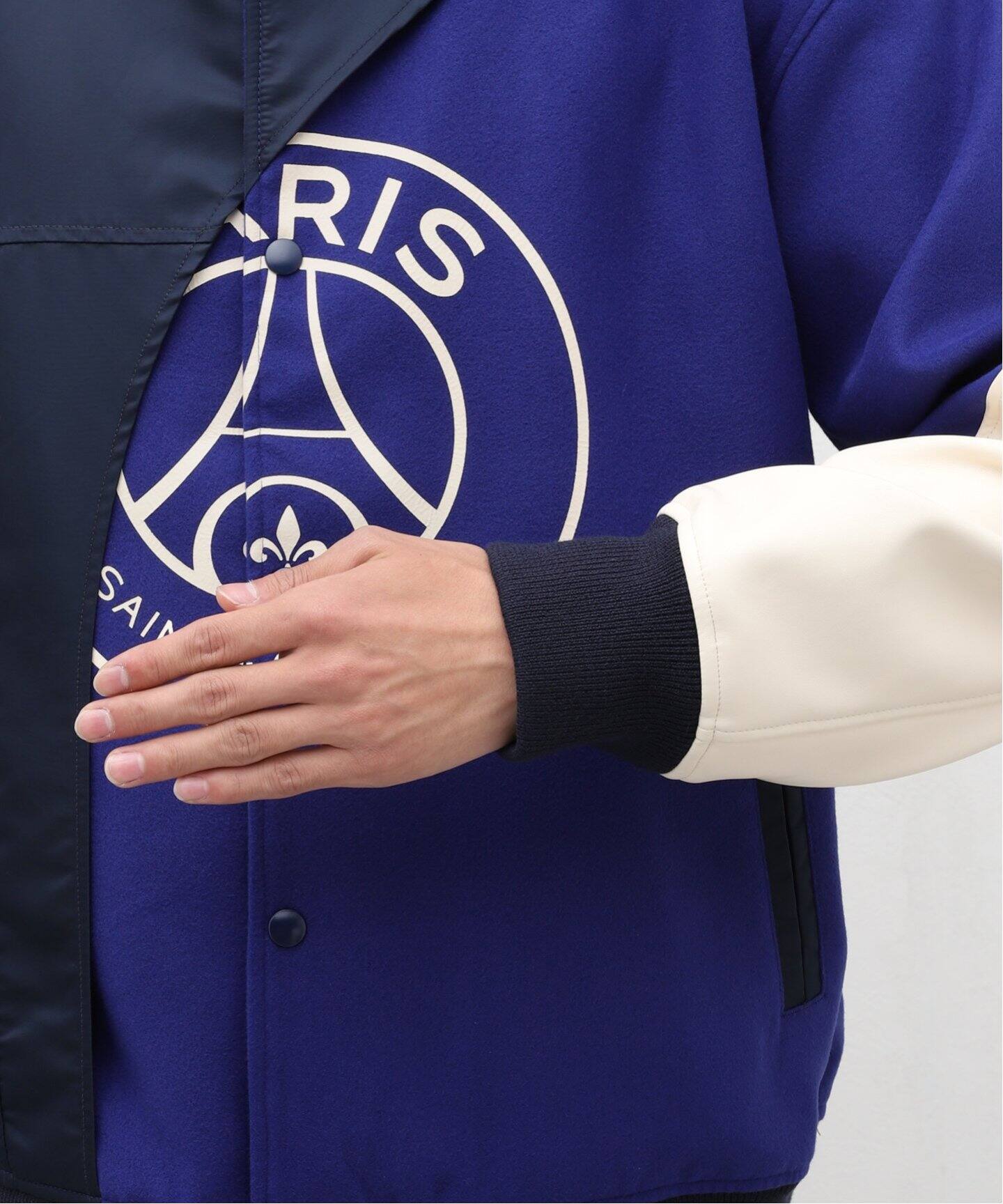 Poggy × Paris Saint-Germain】PSG PLJ LAYRED VARSITY JK（スタジャン 