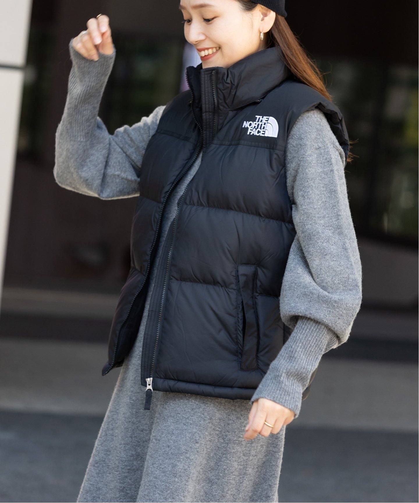 ノースフェイス ノベルティ ヌプシベスト 持ち回る 新品 M 2023 限定 