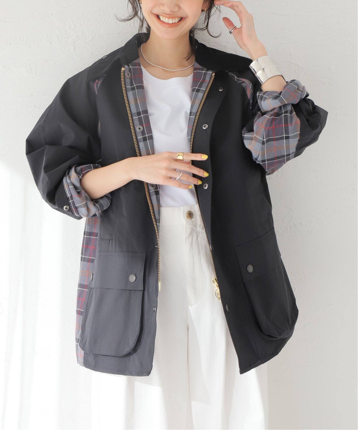 別注【BARBOUR×YOKE×JS】BROKEN BEAUFORT：ブルゾン