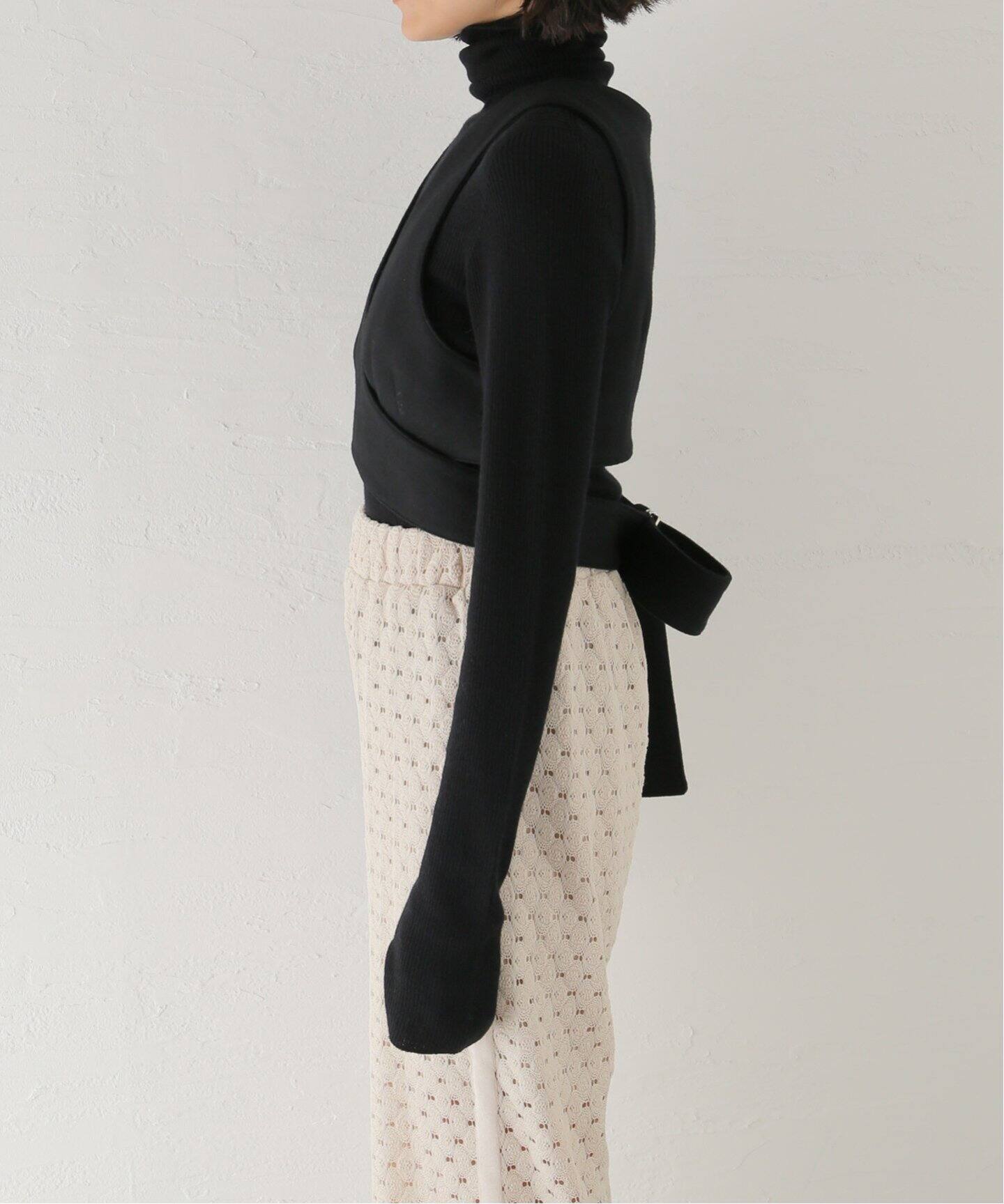 MIOSMOKEY/ミオズモーキー】WRAP GILET：ジレ（その他ブルゾン 