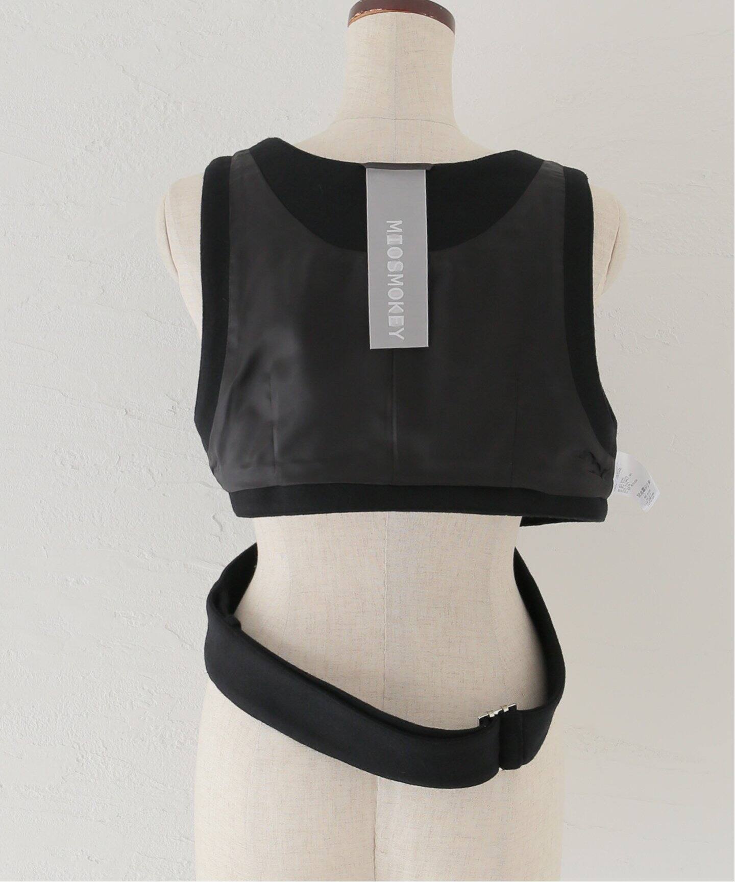 MIOSMOKEY/ミオズモーキー】WRAP GILET：ジレ（その他ブルゾン 
