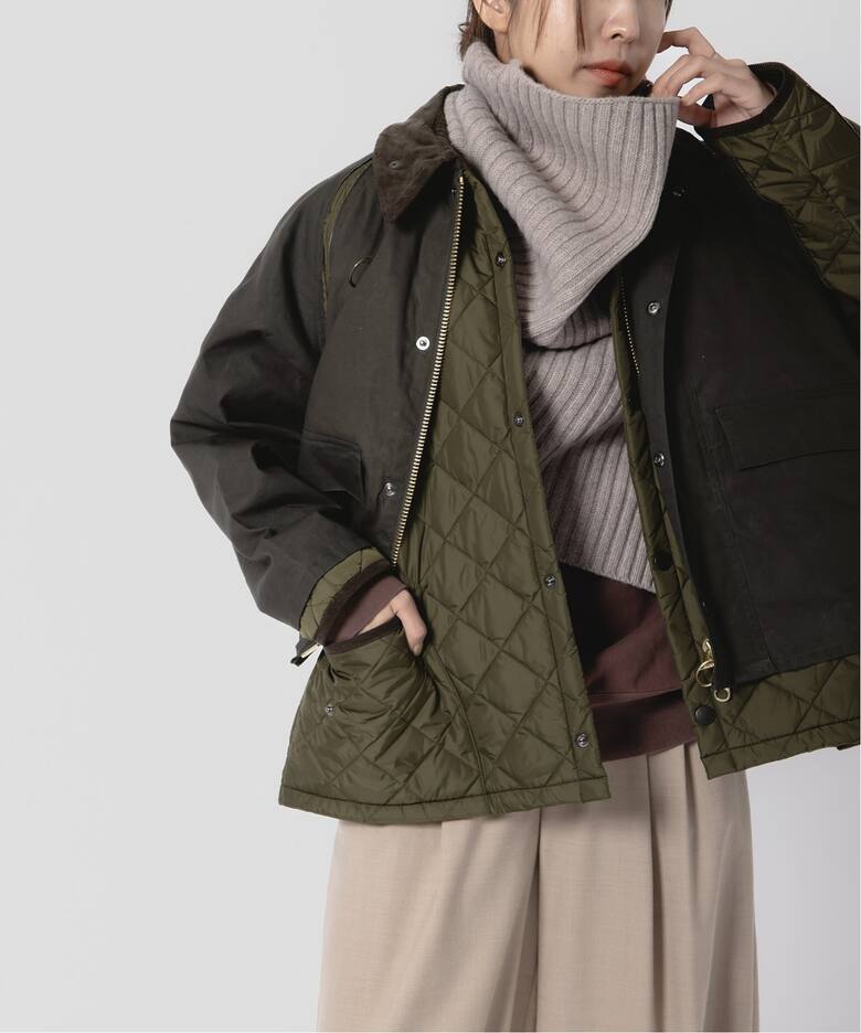 BARBOUR*YOKE*JS】 CONNECTED SPAY JK：ブルゾン（その他ブルゾン  