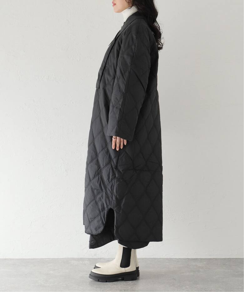 【GANNI / ガニー】 Ripstop Quilt Coat：コート  詳細画像6