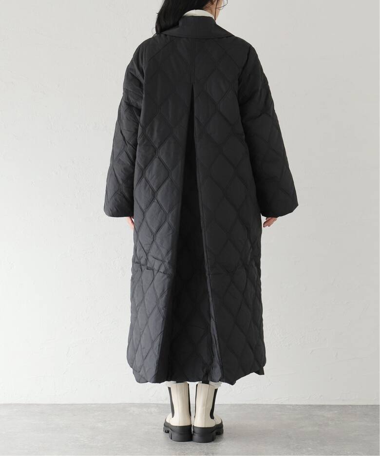 【GANNI / ガニー】 Ripstop Quilt Coat：コート  詳細画像7