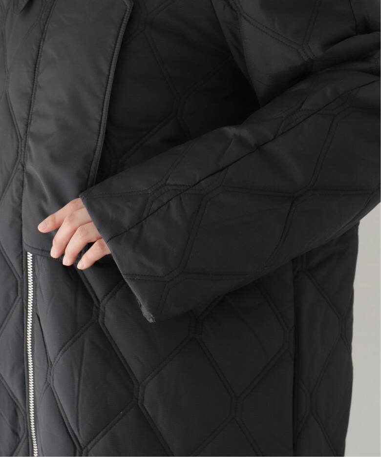 【GANNI / ガニー】 Ripstop Quilt Coat：コート  詳細画像11