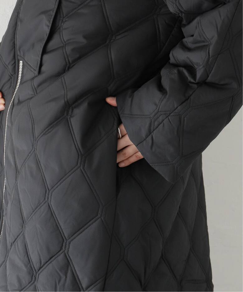【GANNI / ガニー】 Ripstop Quilt Coat：コート  詳細画像13