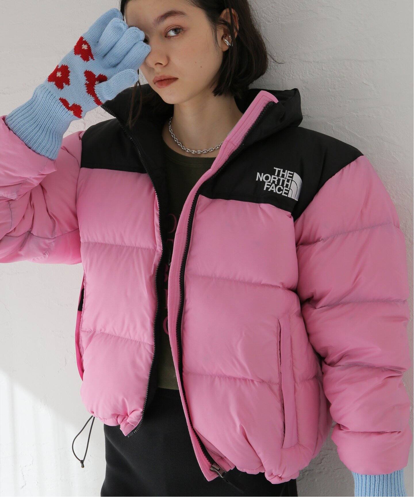 THE NORTH FACE/ ザノースフェイス】 Short Nuptse Jacket：ダウン  