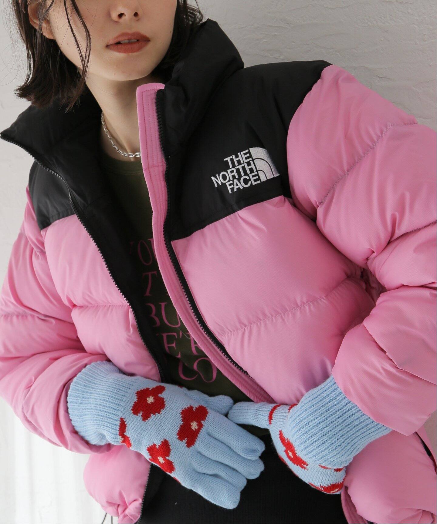 THE NORTH FACE/ ザノースフェイス】 Short Nuptse Jacket：ダウン 