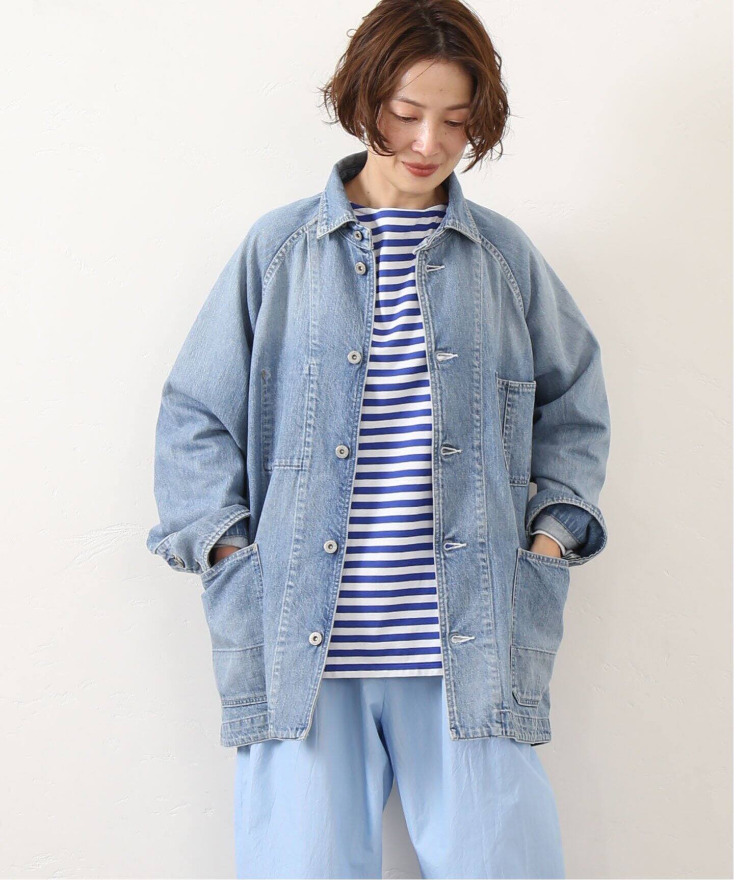 10OZデニムワークカバーオール（カバーオール）｜journal standard 