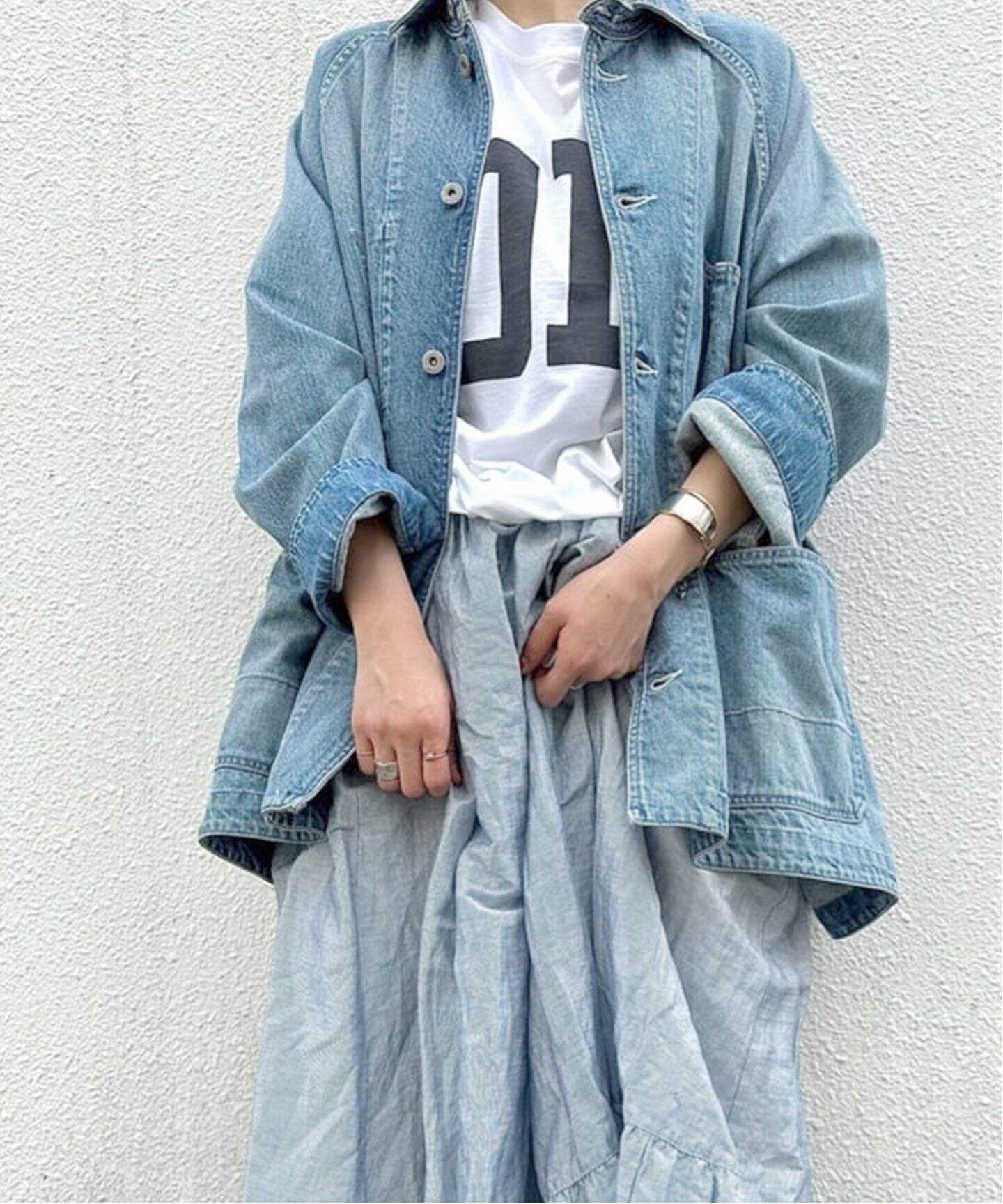 追加》10OZデニム ワークカバーオール（カバーオール）｜journal 