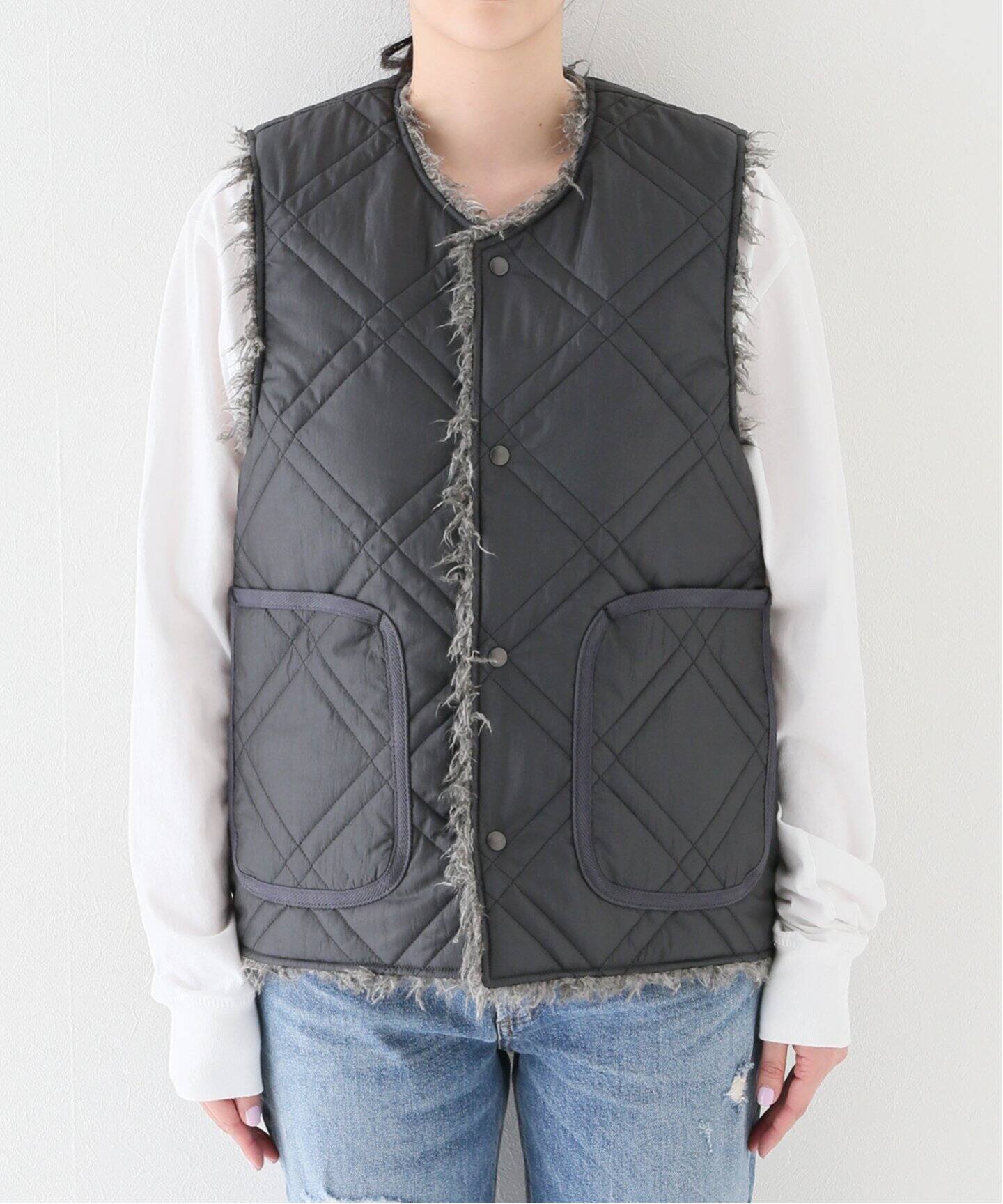 HARi / ハリ】REVERSIBLE VEST（ベスト）｜journal standard luxe 
