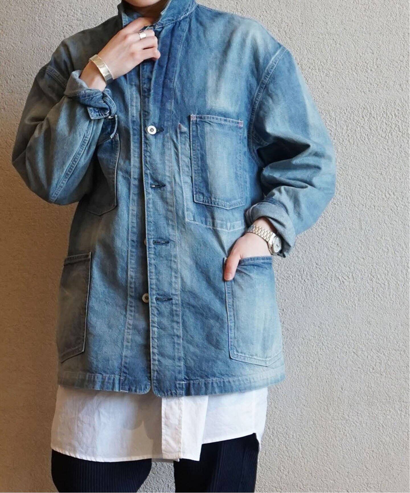 HERILL / ヘリル】NEPDENIM COVERALLJACKET（カバーオール）｜journal 
