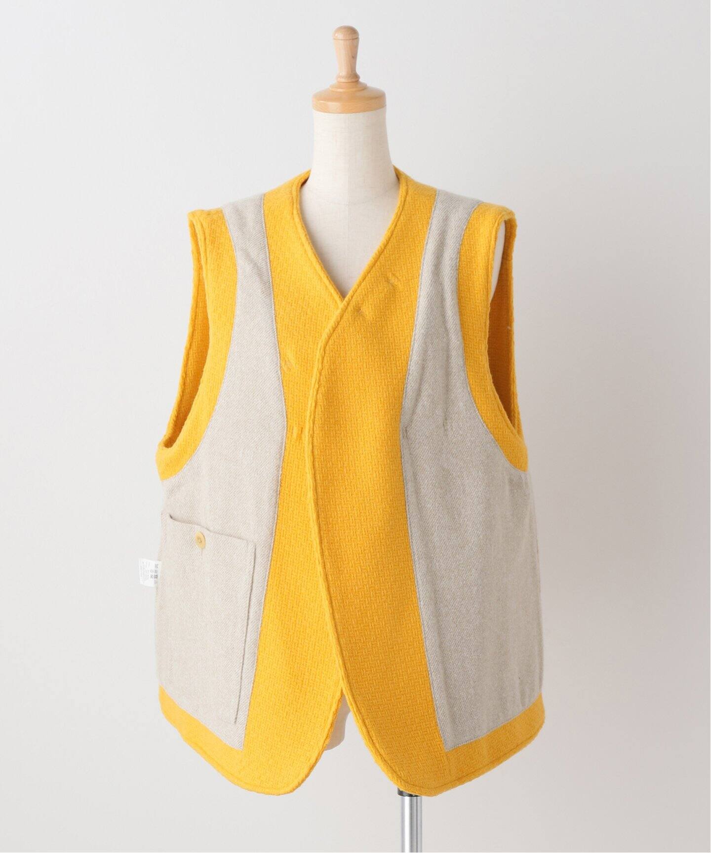ts(s) /ティーエスエス】BLANCKET CLOTH TOGGLE VEST（ベスト 