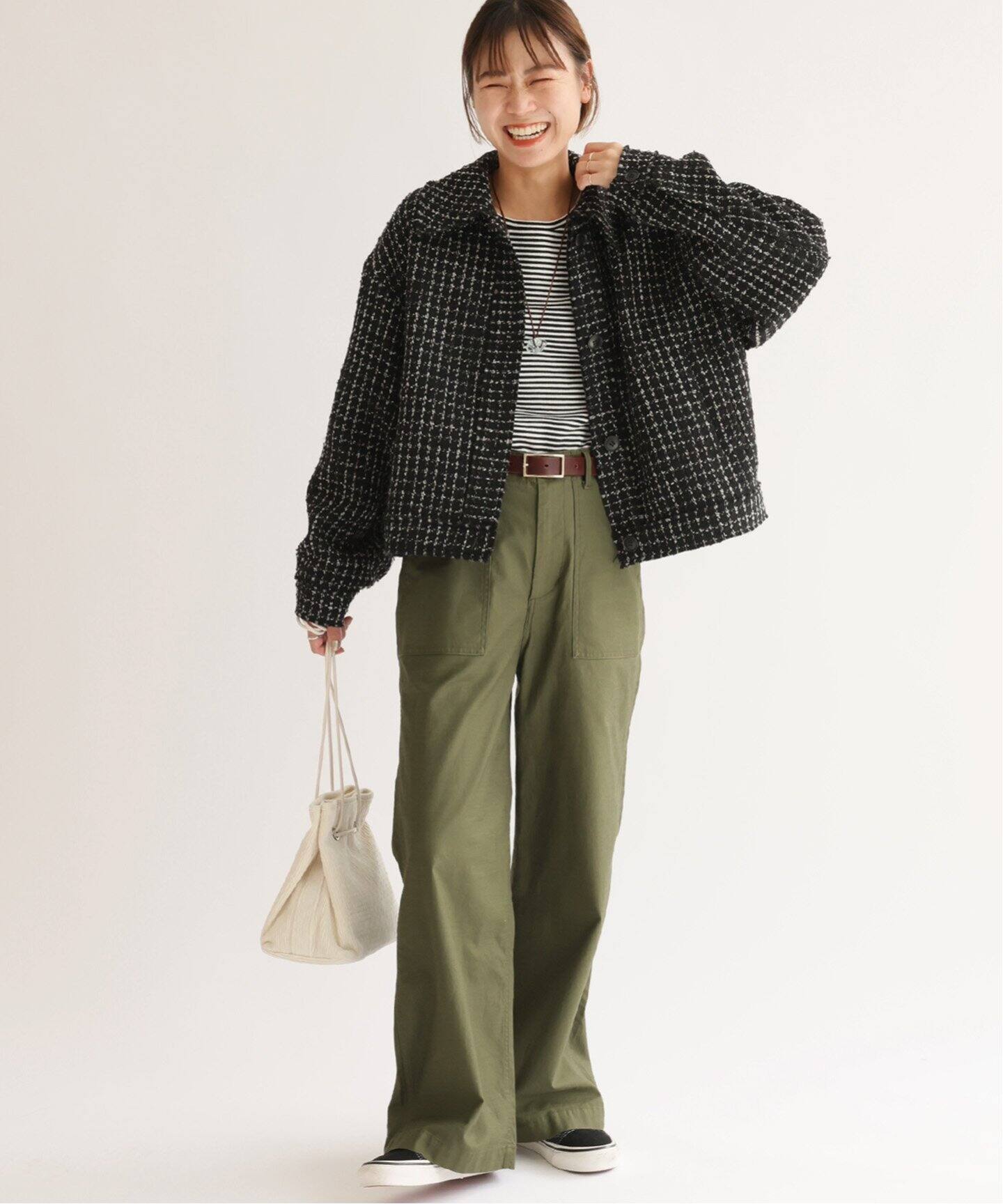 TWEEDショートブルゾン（その他ブルゾン／アウター）｜JOURNAL 