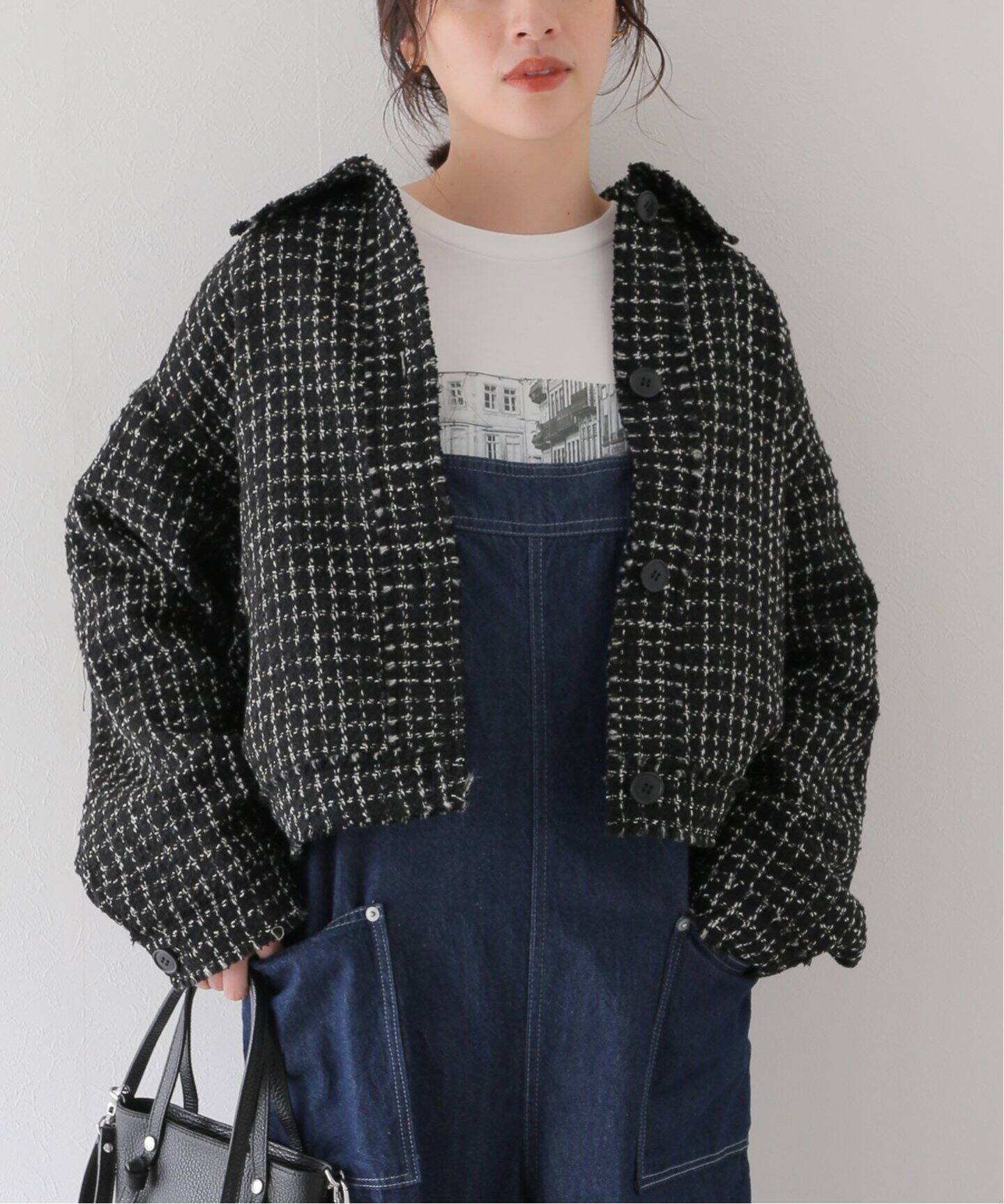 TWEEDショートブルゾン（その他ブルゾン／アウター）｜JOURNAL 