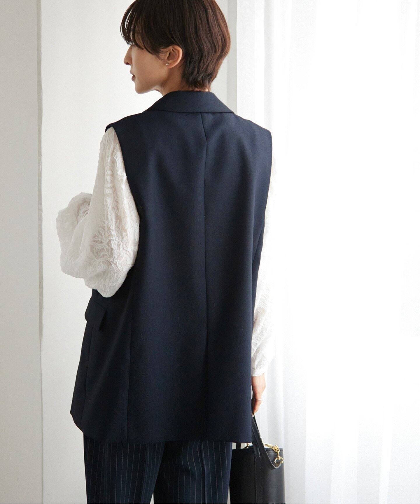 T/Wギャバネイビージレ（ジレ）｜JOURNAL STANDARD relume（ジャーナル 