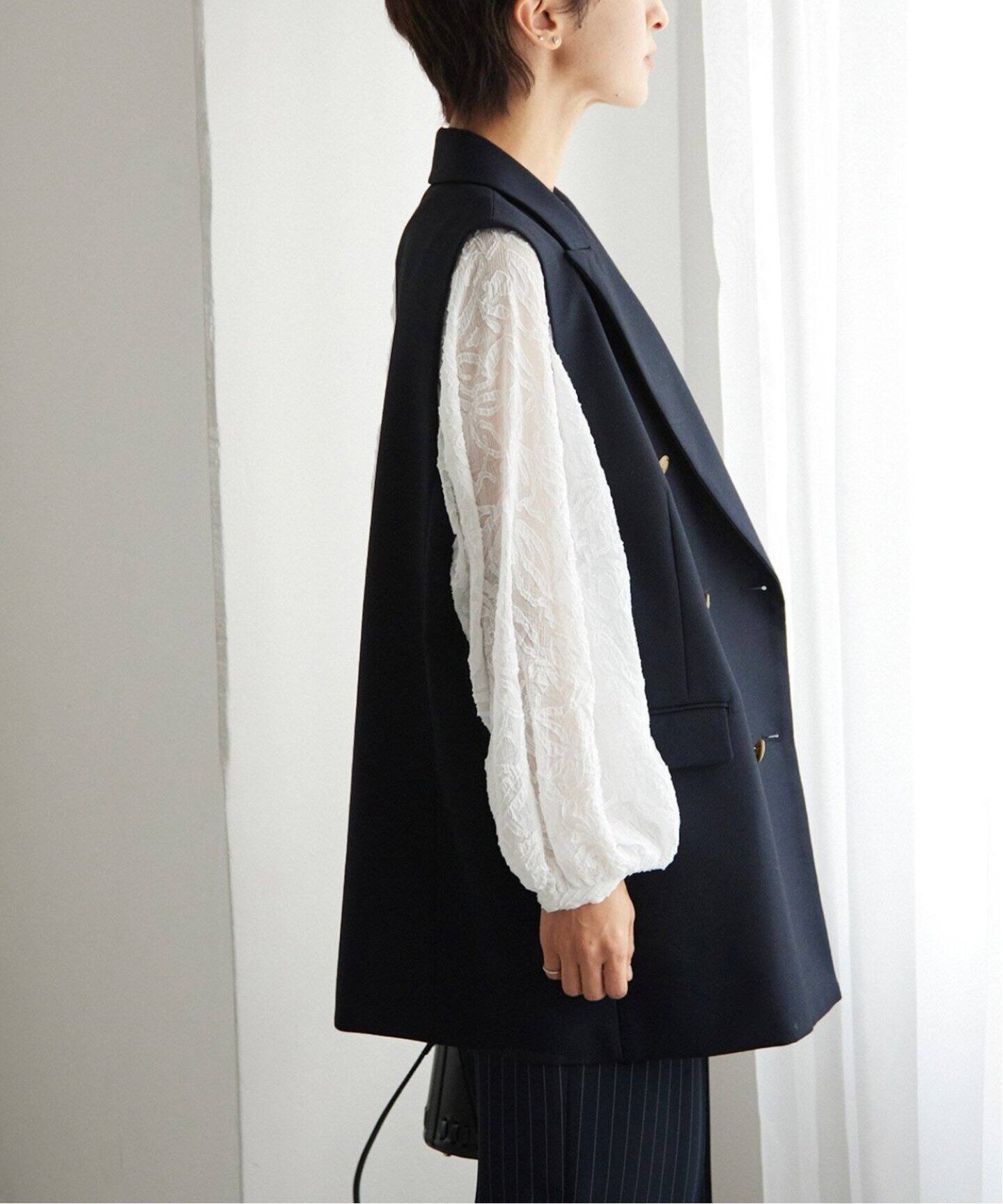 追加》T/Wギャバネイビージレ（ジレ）｜JOURNAL STANDARD relume 