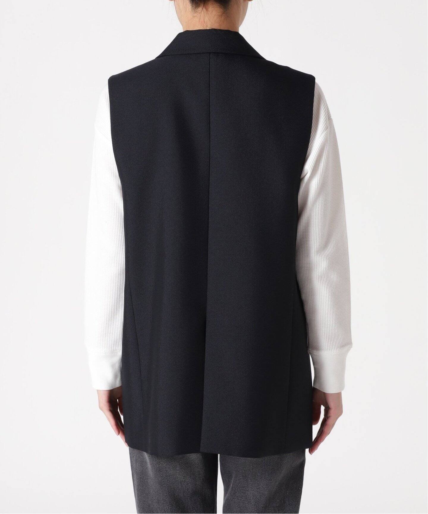 追加》T/Wギャバネイビージレ（ジレ）｜JOURNAL STANDARD relume  