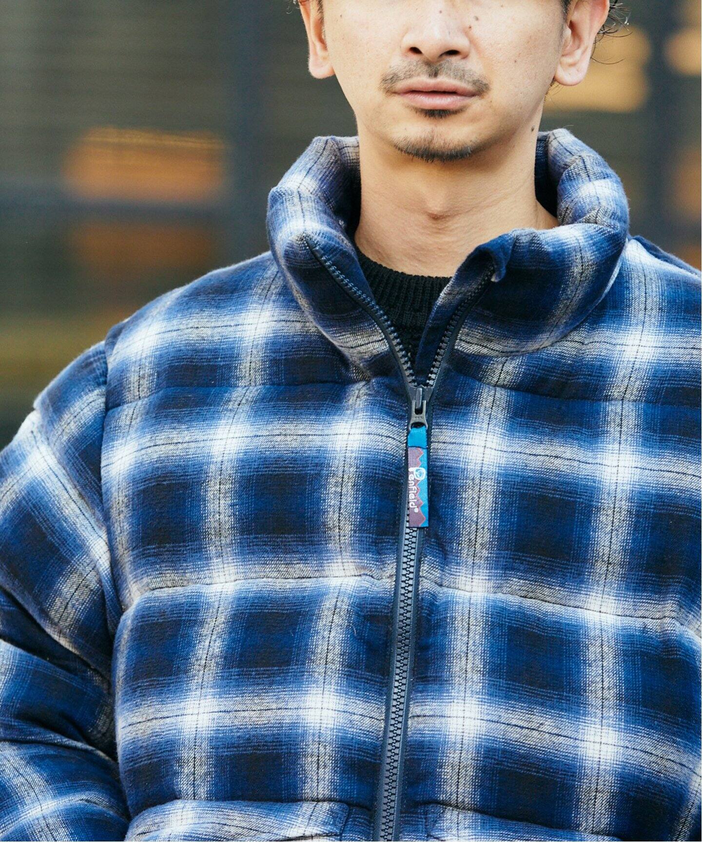 Penfield / ペンフィールド】別注 チェック PUFFY ダウンジャケット 