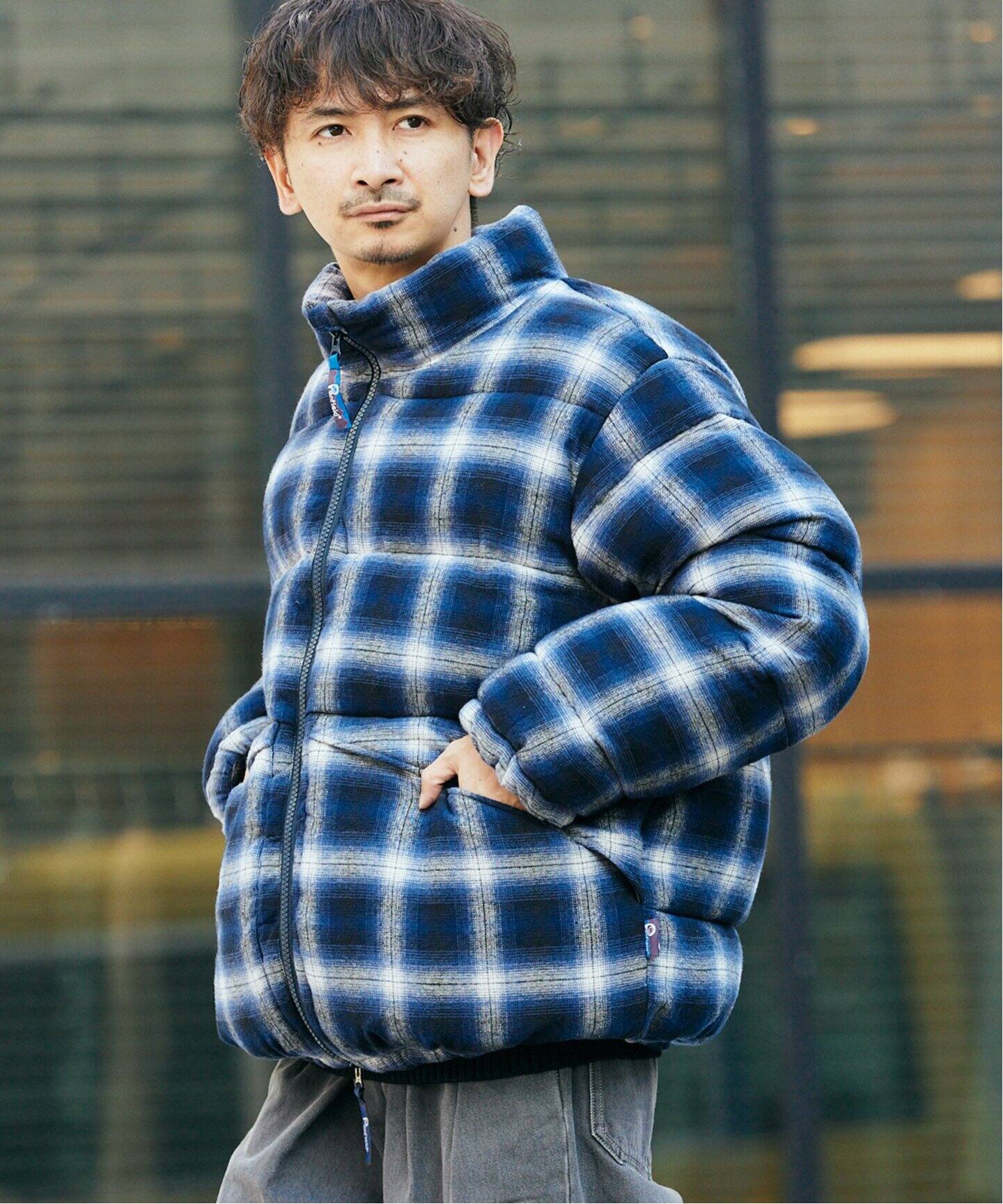 Penfield / ペンフィールド】別注 チェック PUFFY ダウンジャケット  