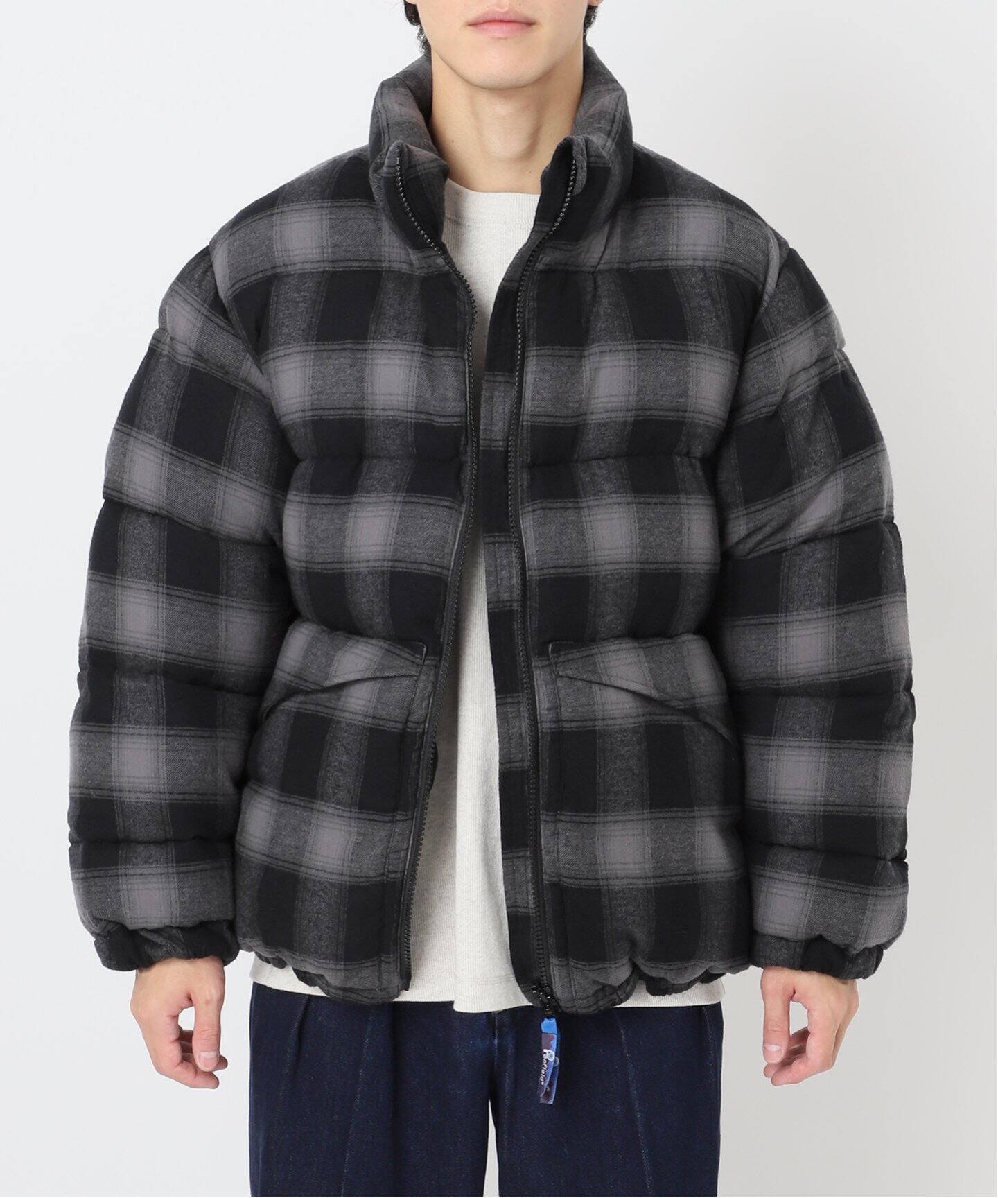 Penfield / ペンフィールド】別注 チェック PUFFY ダウンジャケット 