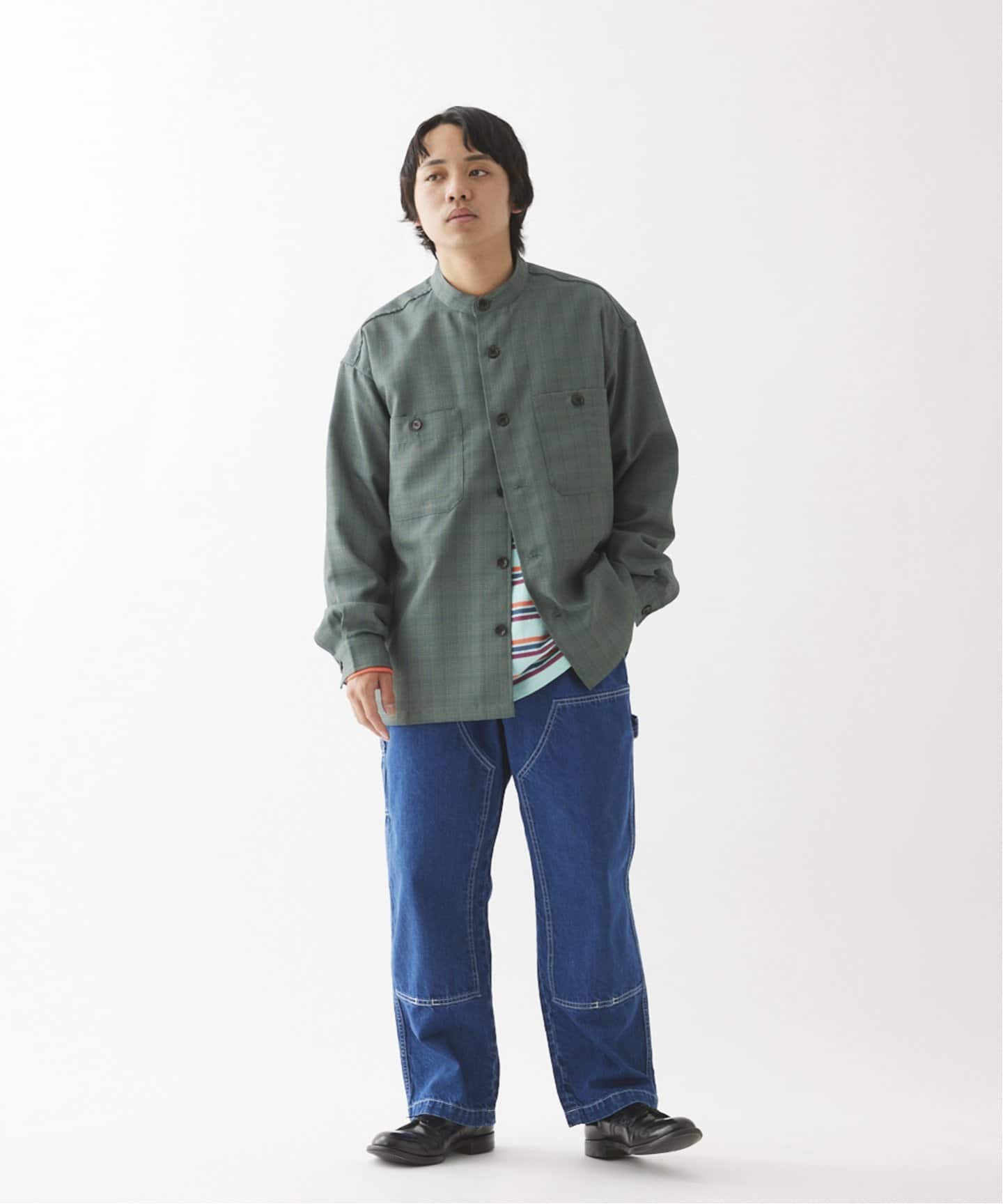 CPOシャツジャケット　journal standard relume ミックスブッチャー CPOシャツジャケット（その他ブルゾン