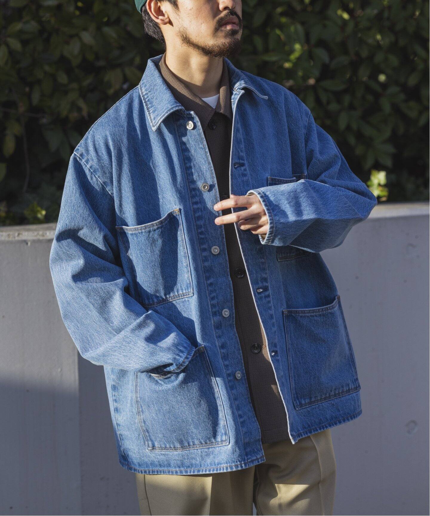 Relume Jeans ワイドカバーオール（デニムジャケット）｜JOURNAL 