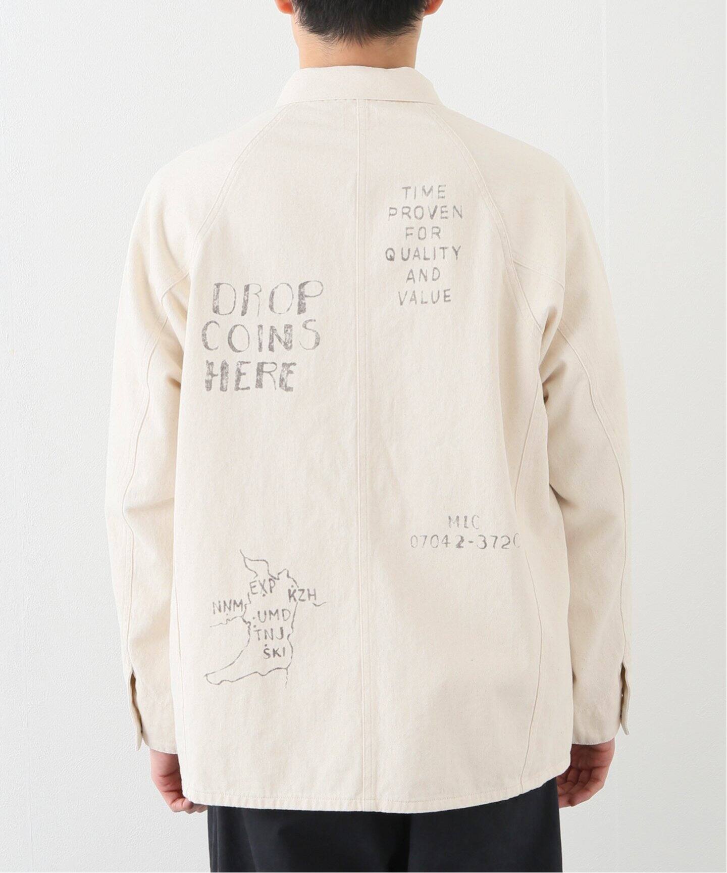 定価66000円】 DAN しぶく ハズム salaryman coat