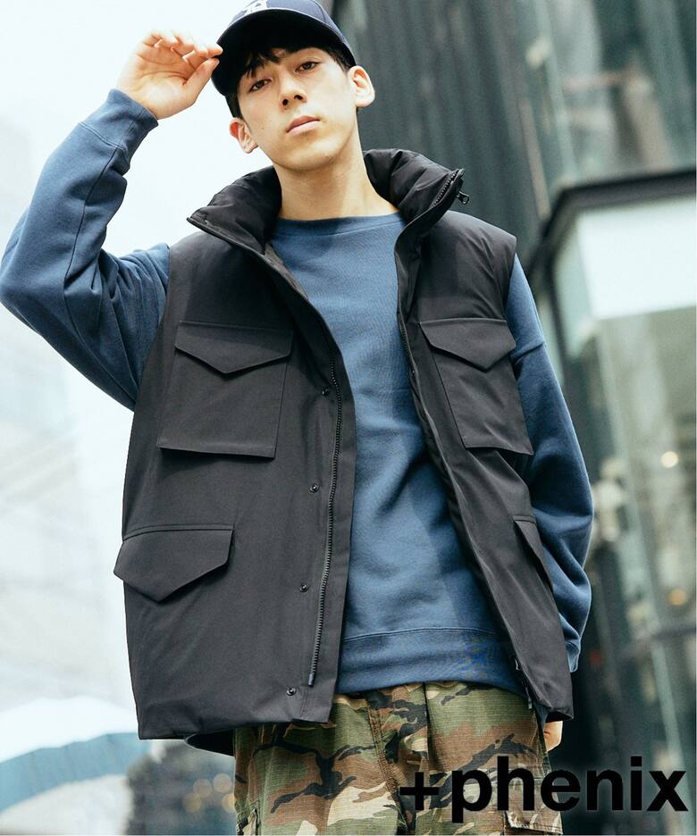 phenix / プラスフェニックス】別注 GORE-TEX ダウンベスト（ダウン 