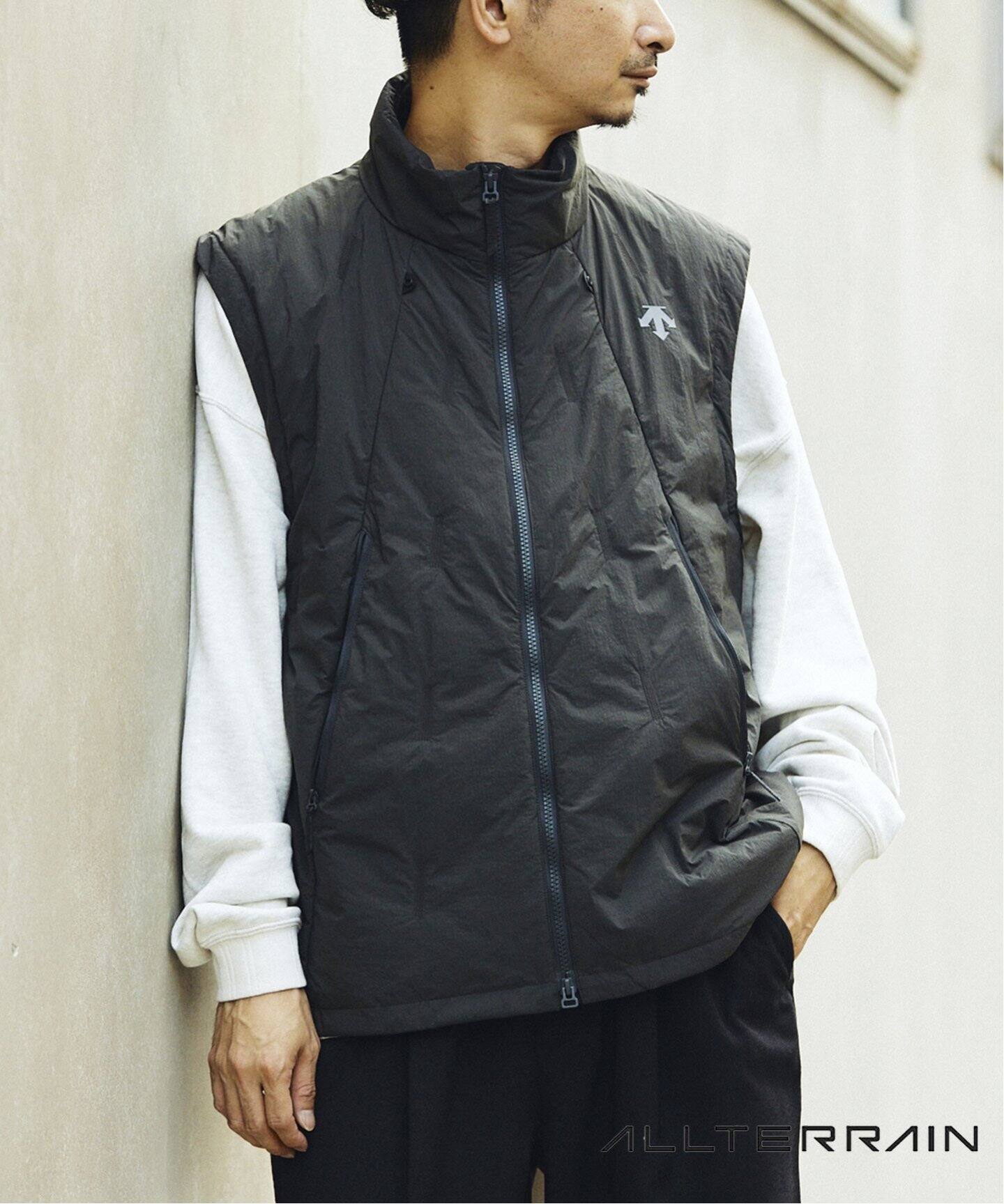 DESCENTE ALLTERRAIN / デサント】エアフレークベスト（ダウン・中綿 