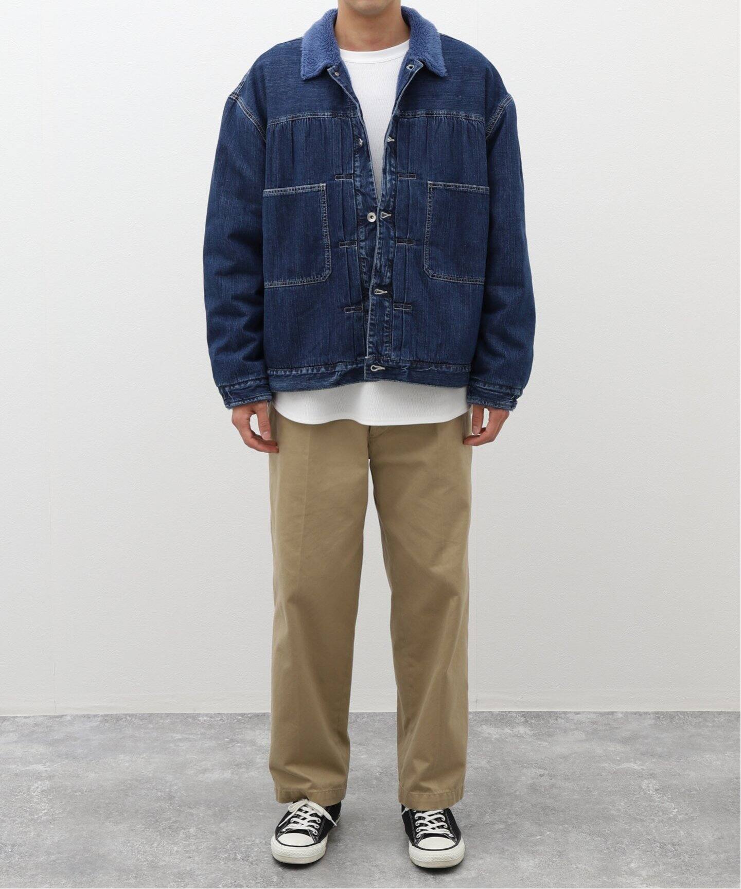 PORTER CLASSIC / ポータークラシック】STEINBECK DENIM BOA JK 