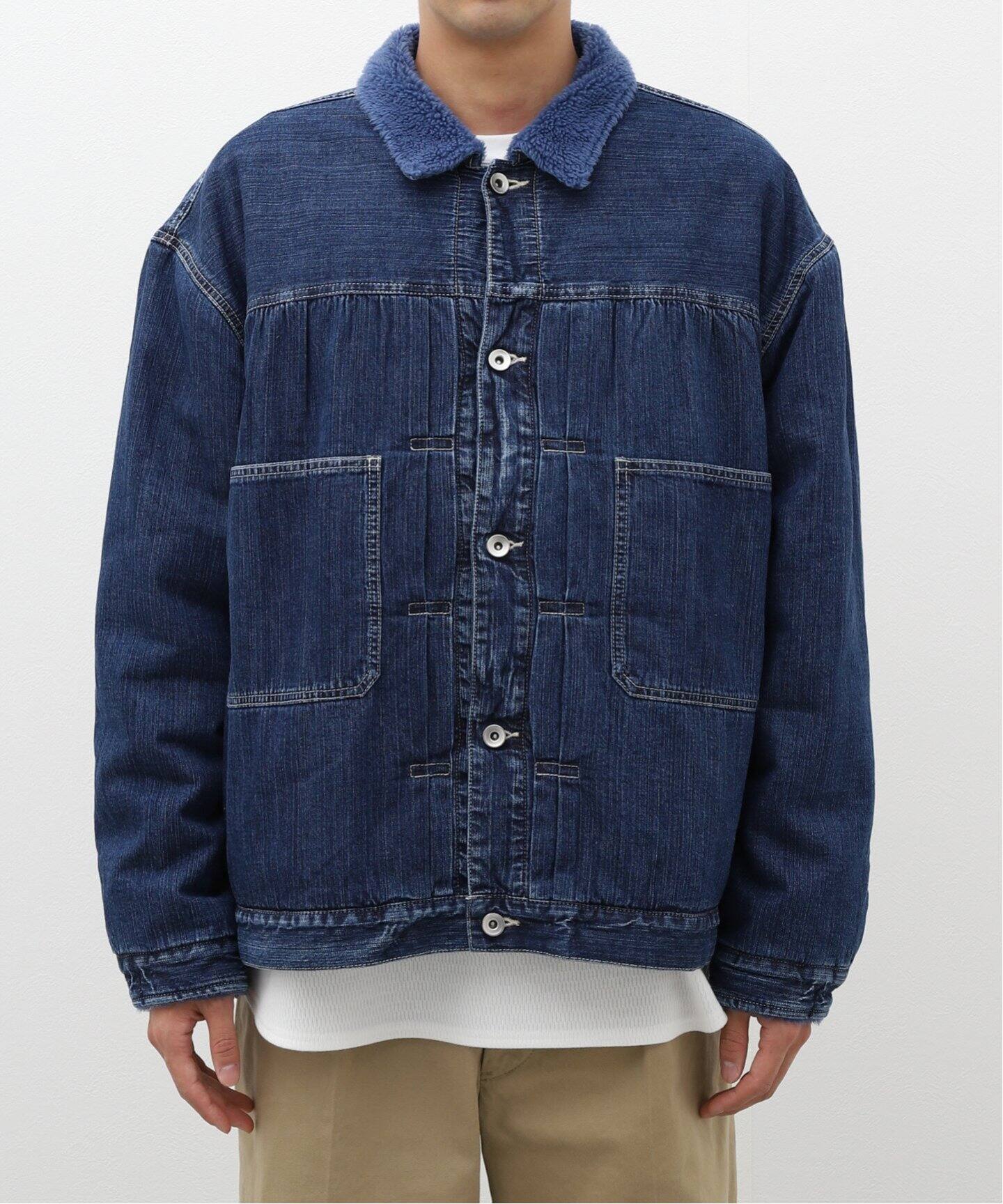 PORTER CLASSIC / ポータークラシック】STEINBECK DENIM BOA JK 