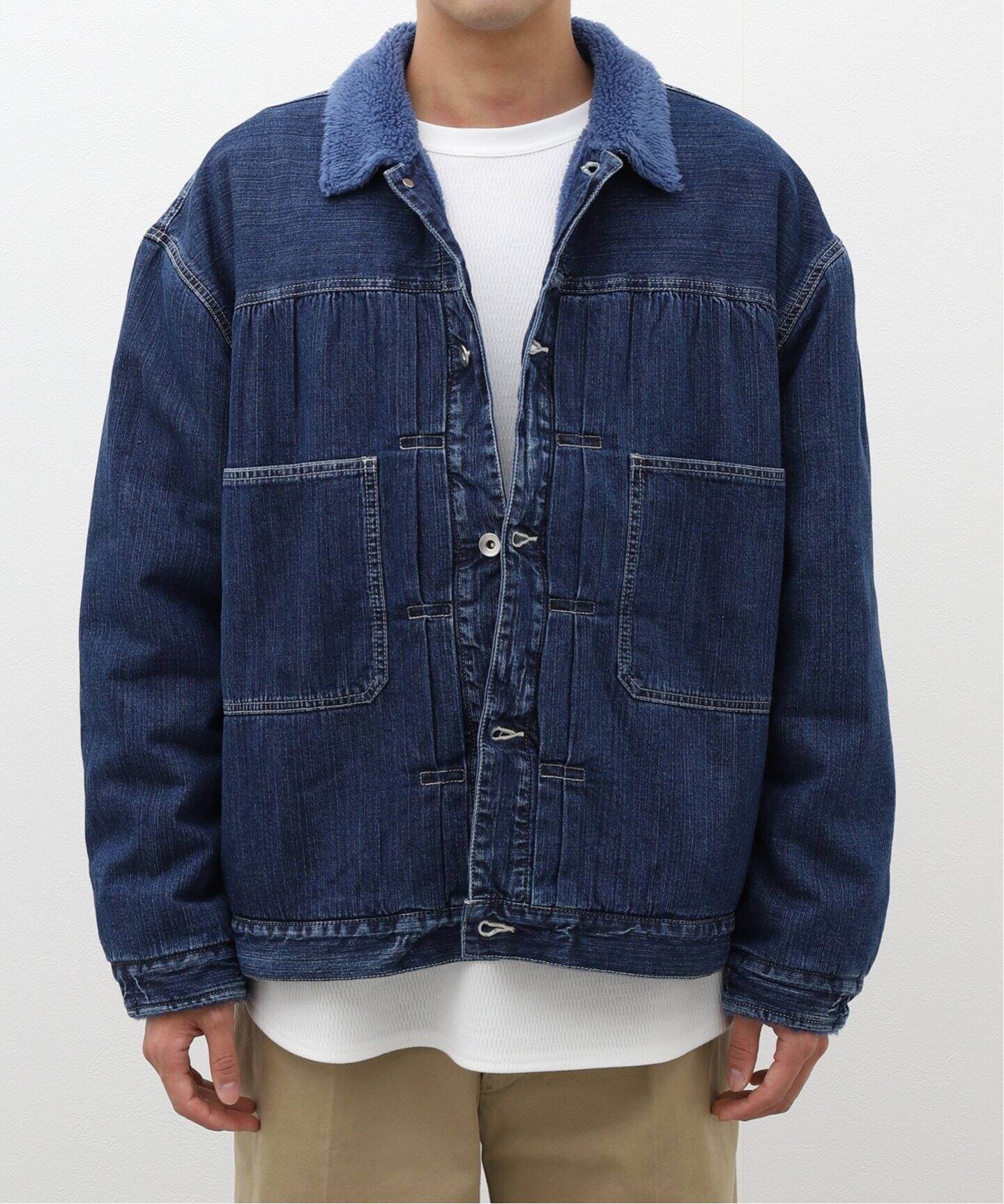 PORTER CLASSIC / ポータークラシック】STEINBECK DENIM BOA JK 