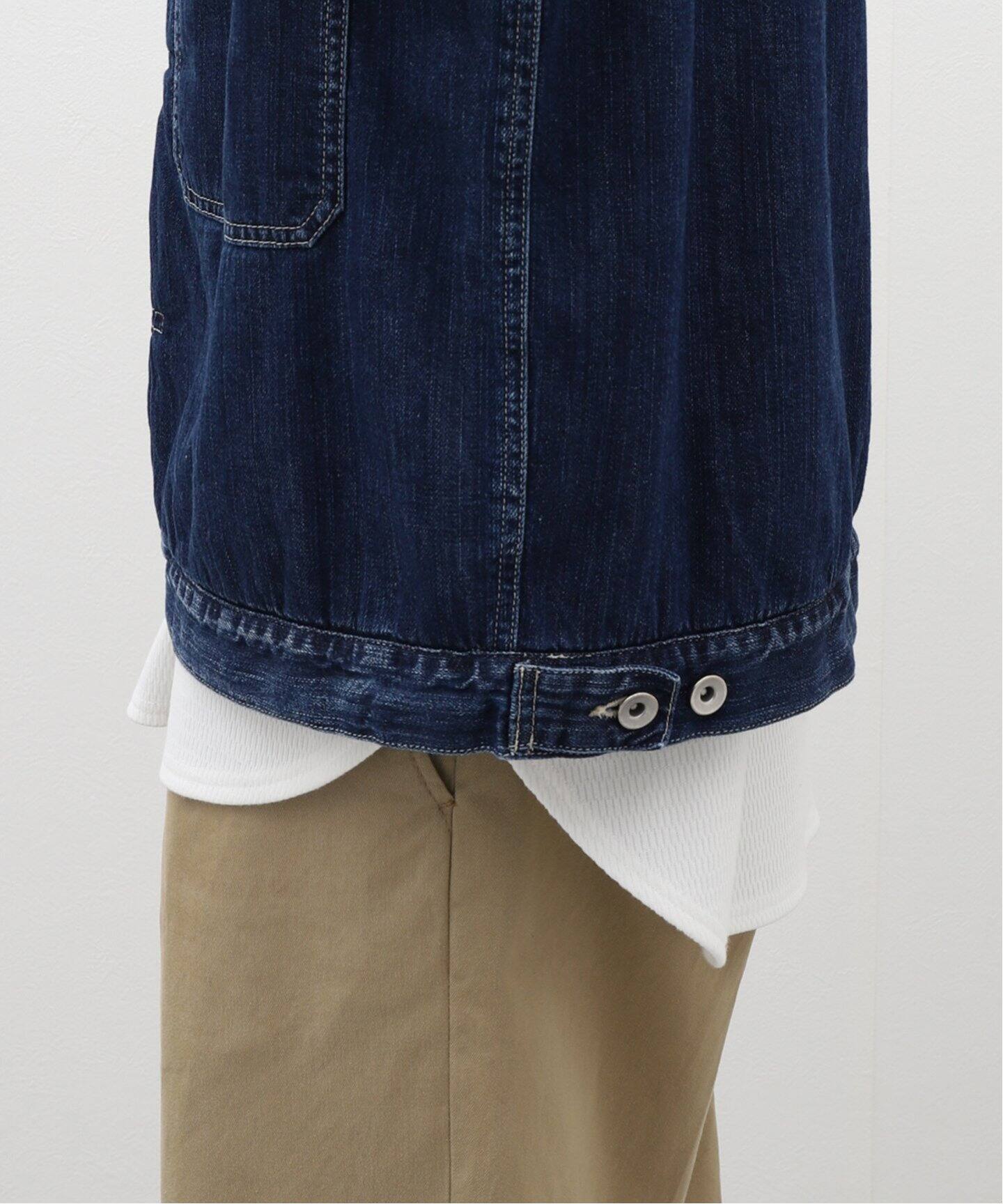 PORTER CLASSIC / ポータークラシック】STEINBECK DENIM BOA VEST 
