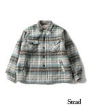 【J.S.Homestead / Stead】COUNTRY CHECK BOA SHIRT JACKET