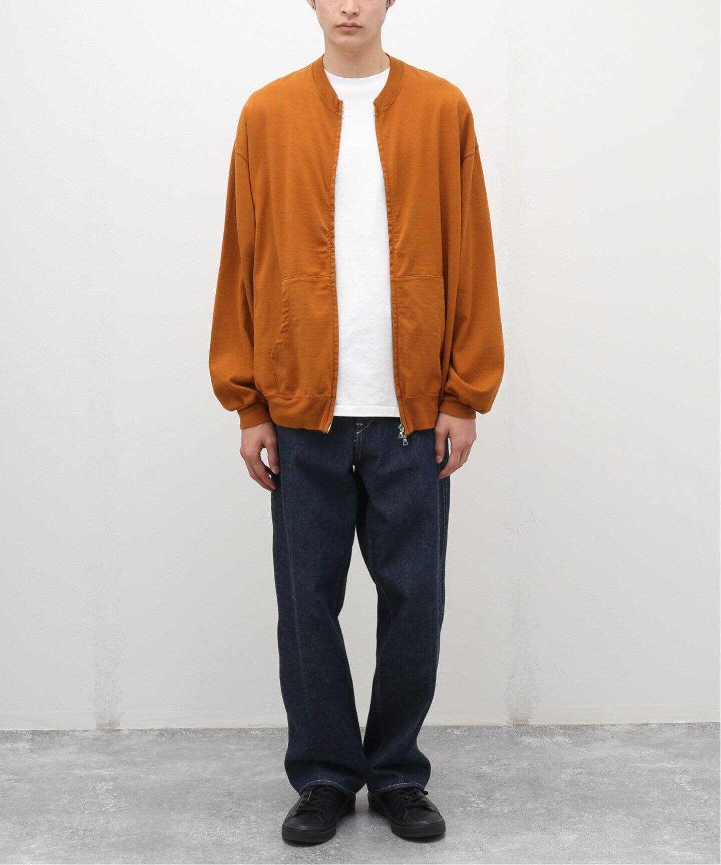 blurhms / ブラームス】C/SILK NEP CREW ZIP（スウェット）｜WISM 